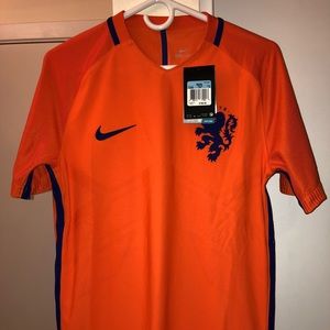 Nike Holland Dutch 2016 Match Home Soccer Jersey